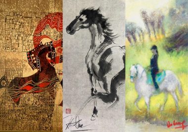 Tranh ngựa và dấu ấn của các họa sỹ Việt